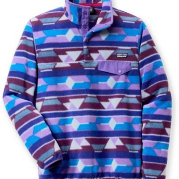 Patagonia Synchilla Aztec Print EUC - Picture 3 of 14